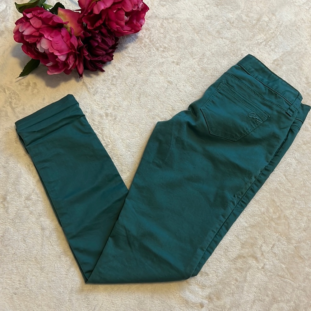 {American Rag} Teal Skinny Jeans